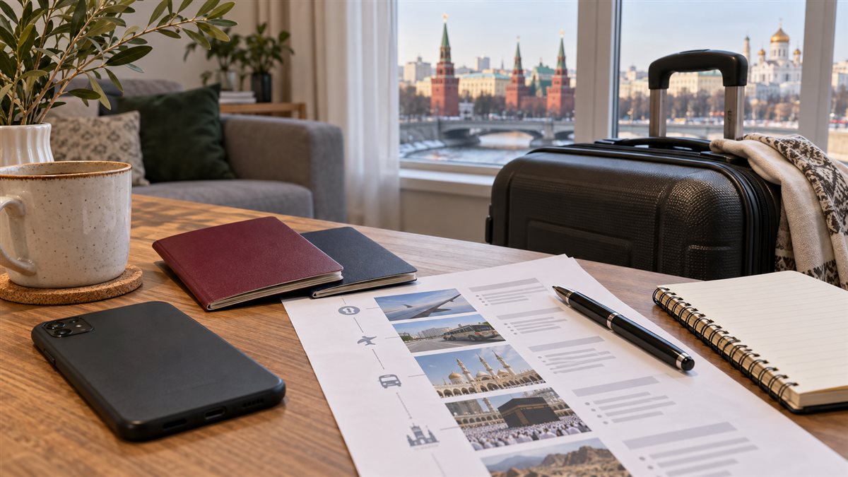 Умра 2027 из Москвы — проверка документов и маршрута